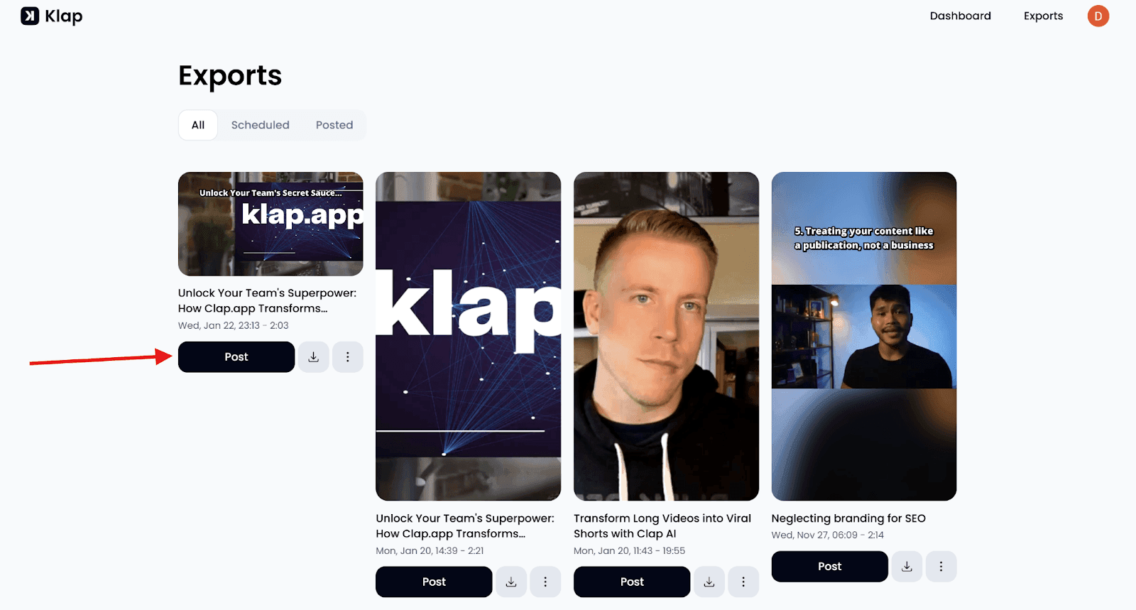 Klap App